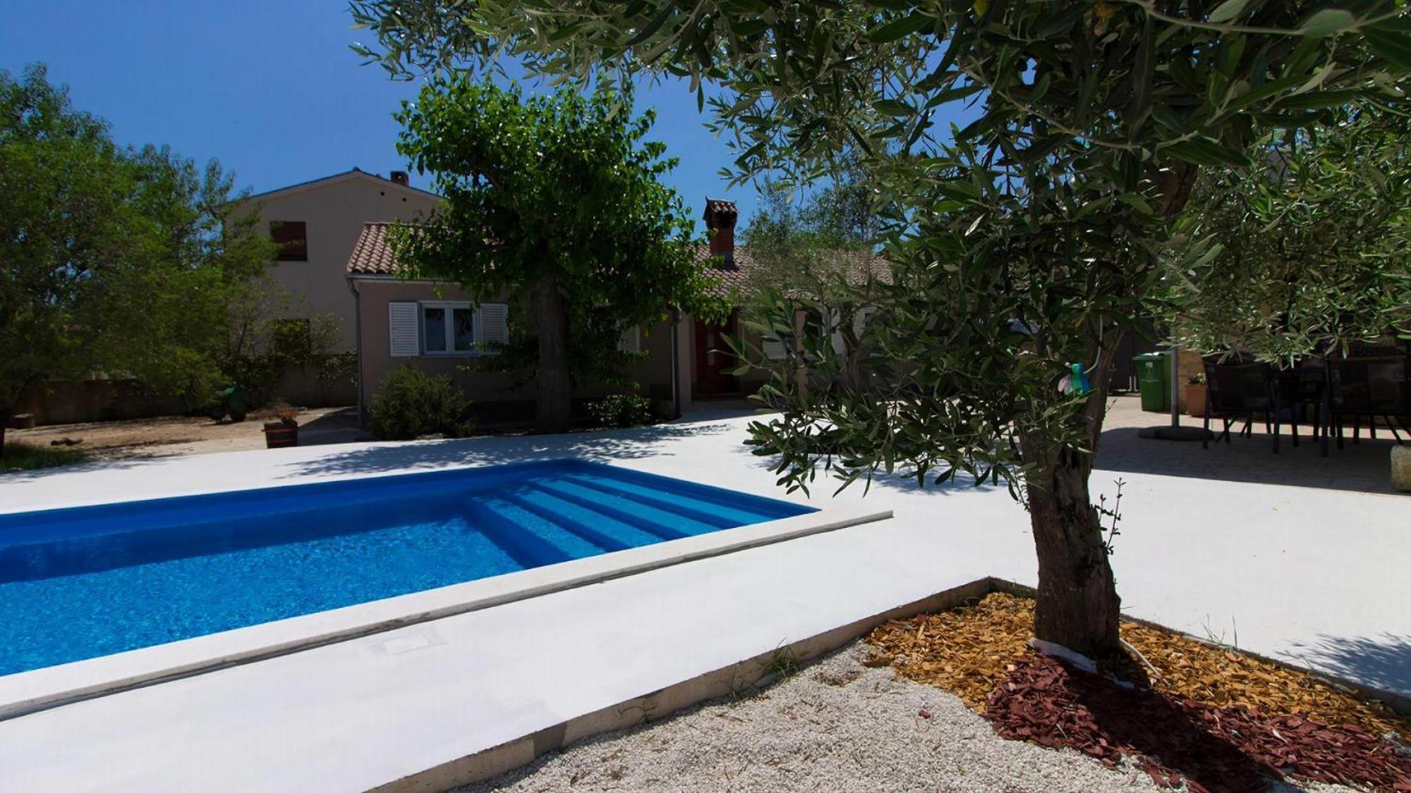 Ferienhaus Aqua Mit Pool Jadreski ภายนอก รูปภาพ