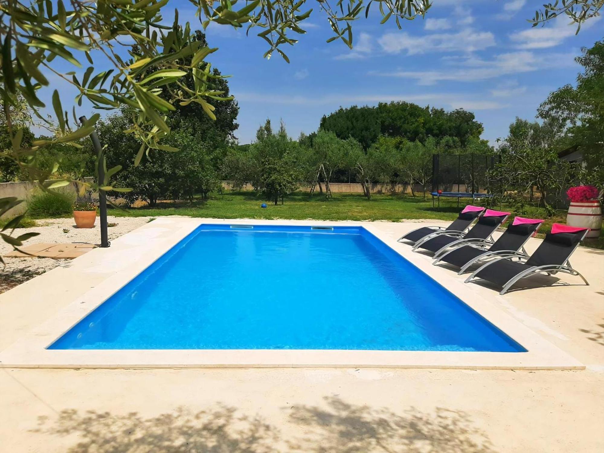 Ferienhaus Aqua Mit Pool Jadreski ภายนอก รูปภาพ