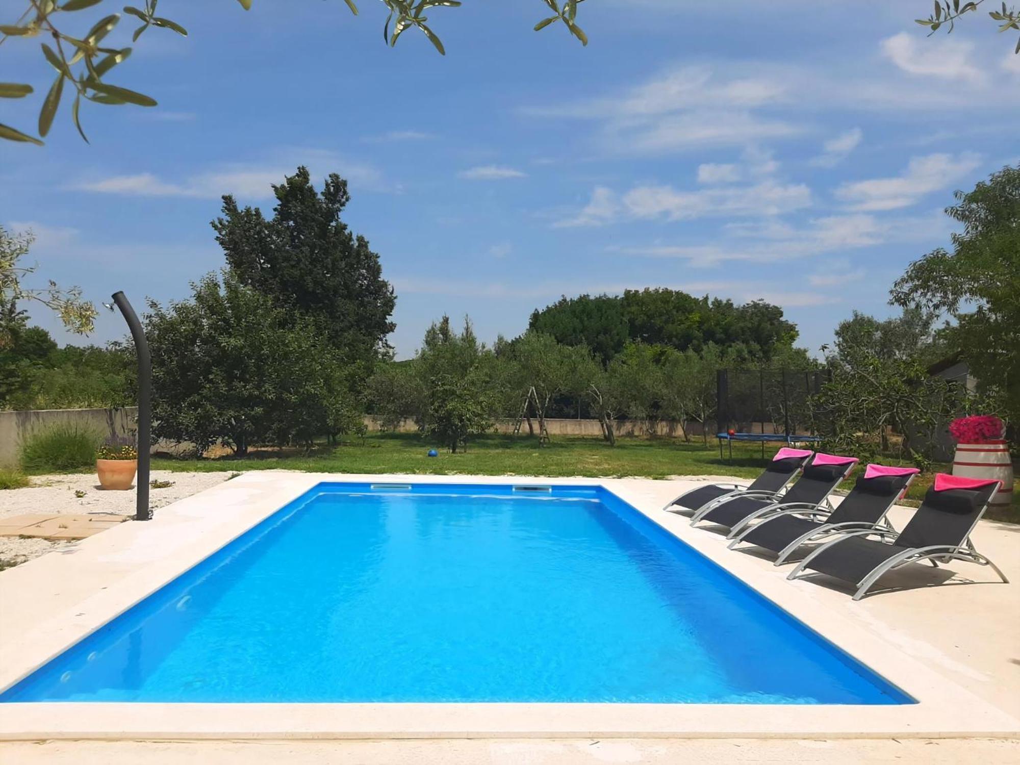 Ferienhaus Aqua Mit Pool Jadreski ภายนอก รูปภาพ