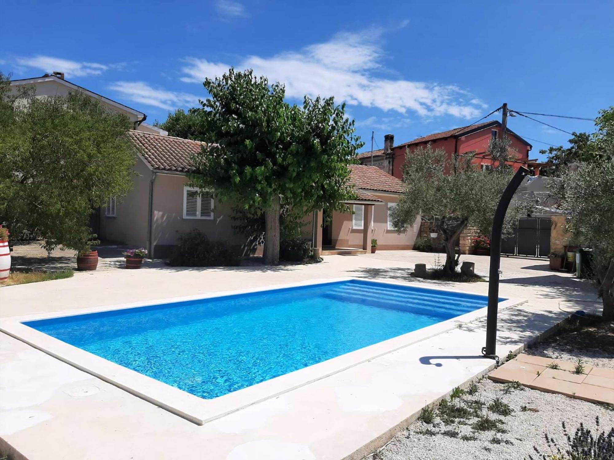 Ferienhaus Aqua Mit Pool Jadreski ภายนอก รูปภาพ